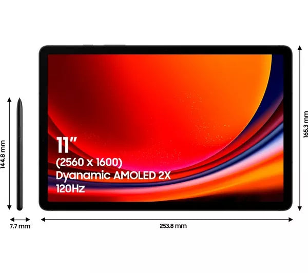 Samsung Galaxy Tab S9 – 11" Tablet (Wi-Fi / LTE)