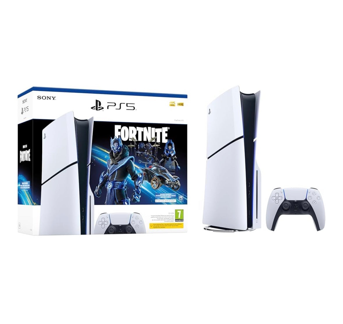 PlayStation 5 Disc Console & Fortnite Bundle 1TB