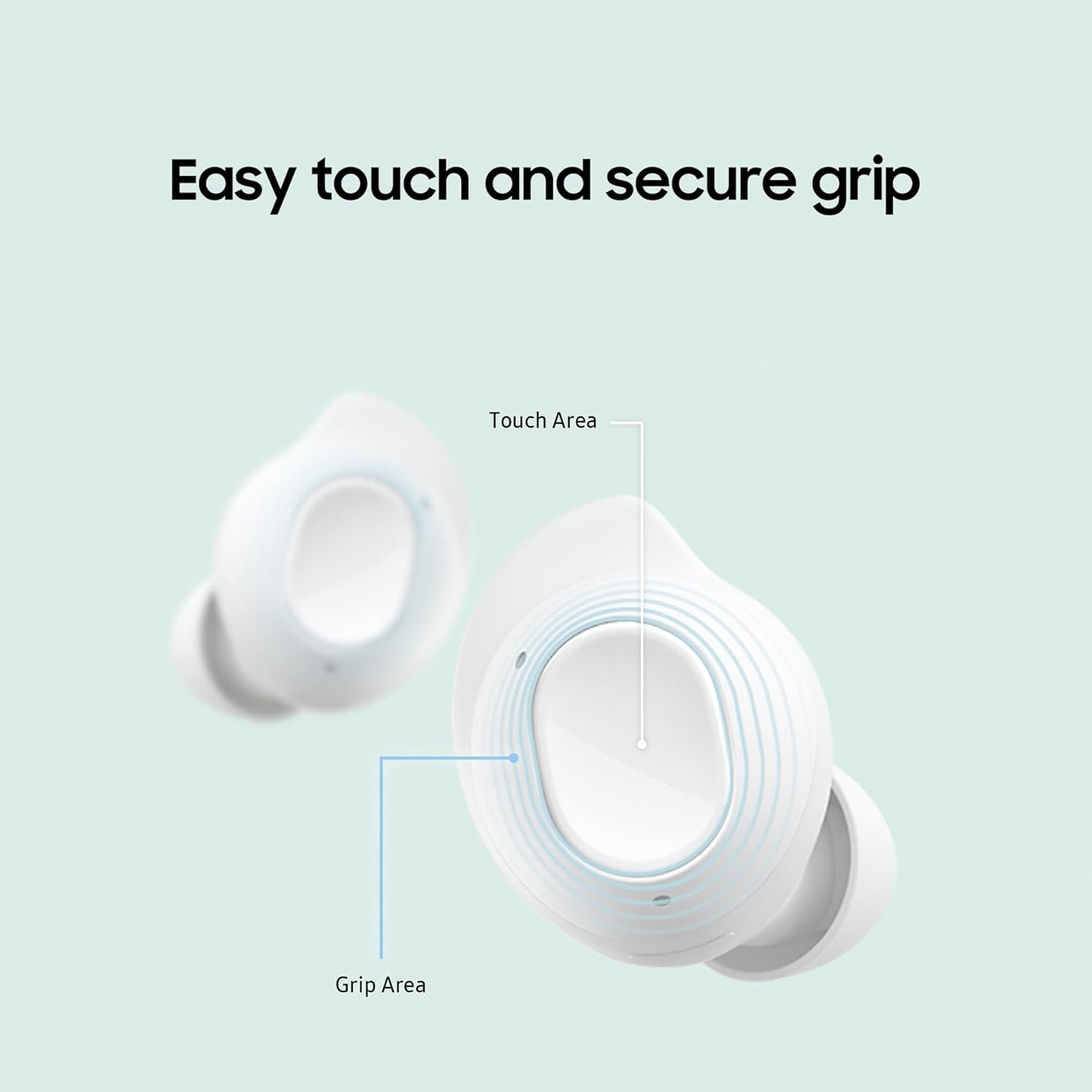 Samsung Galaxy Buds FE – White (True Wireless Earbuds)
