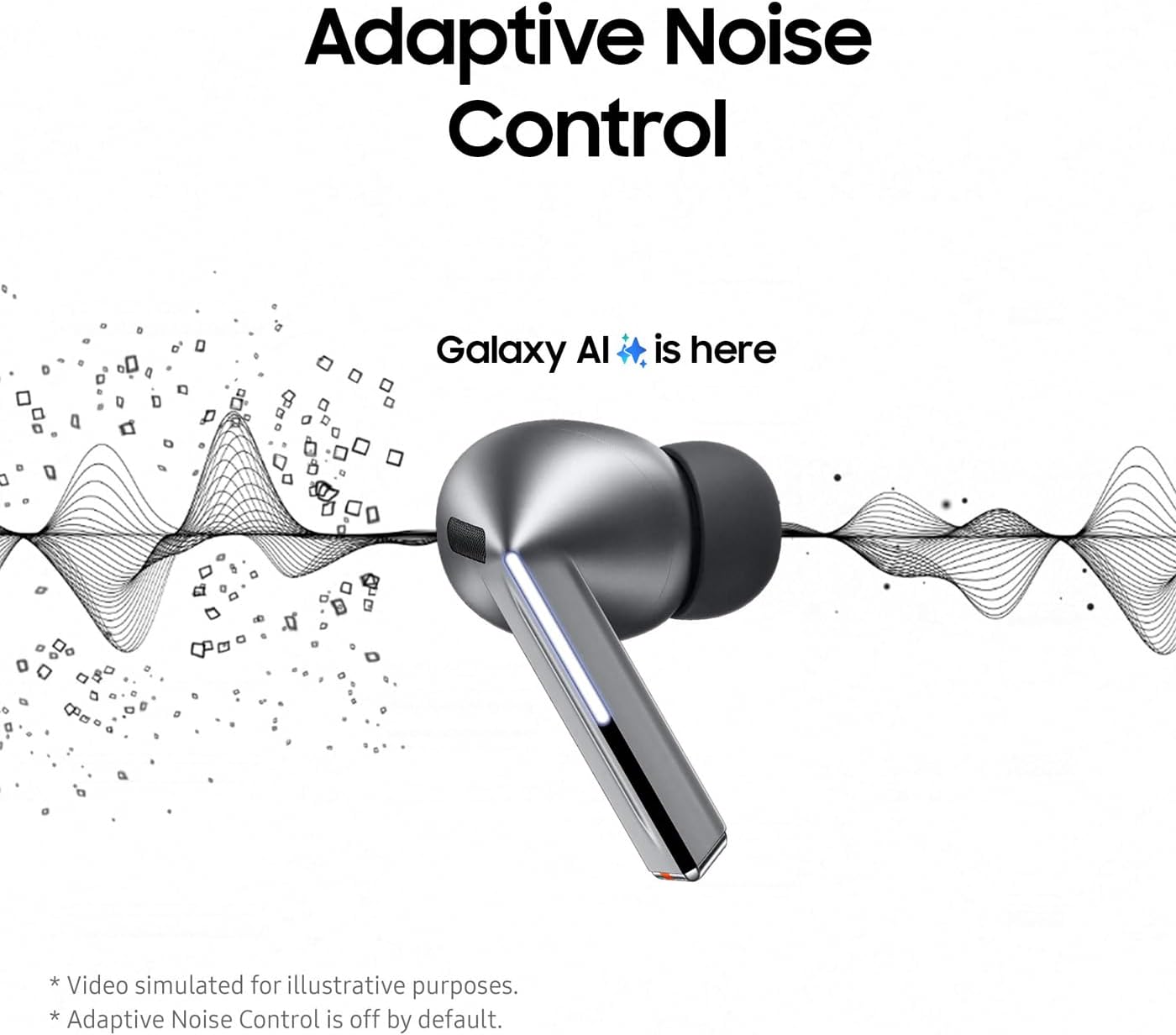 Samsung Galaxy Buds 3 Pro – Silver (True Wireless Earbuds)