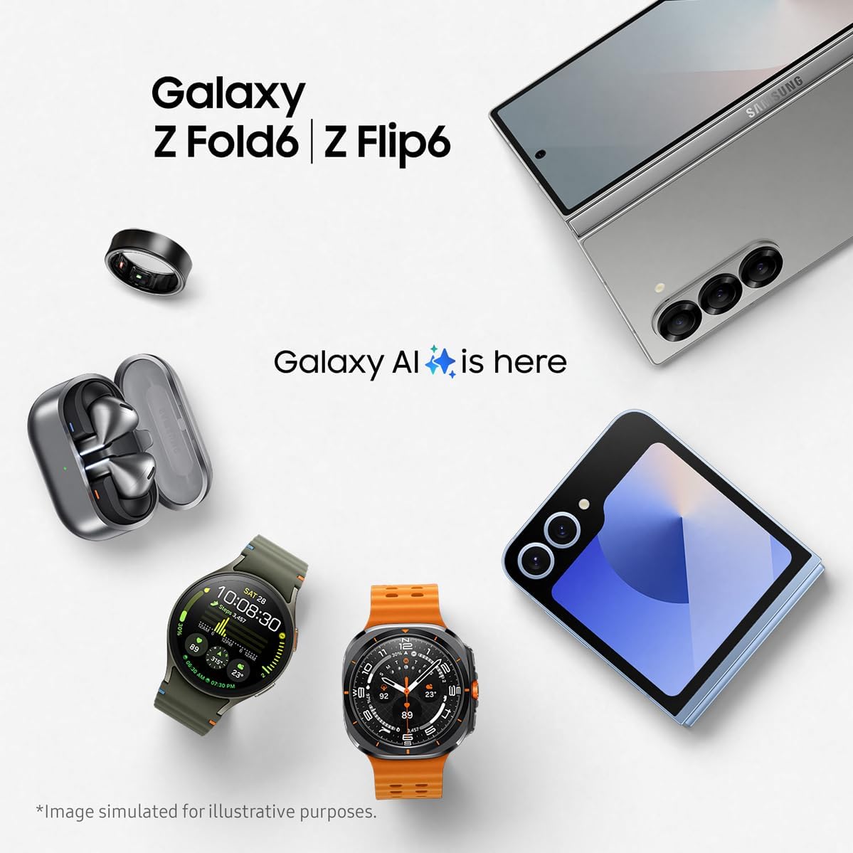 Samsung Galaxy Buds 3 – White (True Wireless Earbuds)