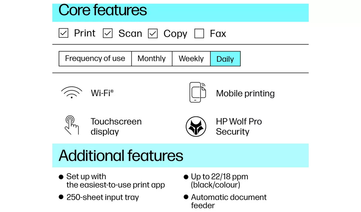 HP OfficeJet Pro 9720e A3 All-in-One Wireless Printer + 3 Months Instant Ink