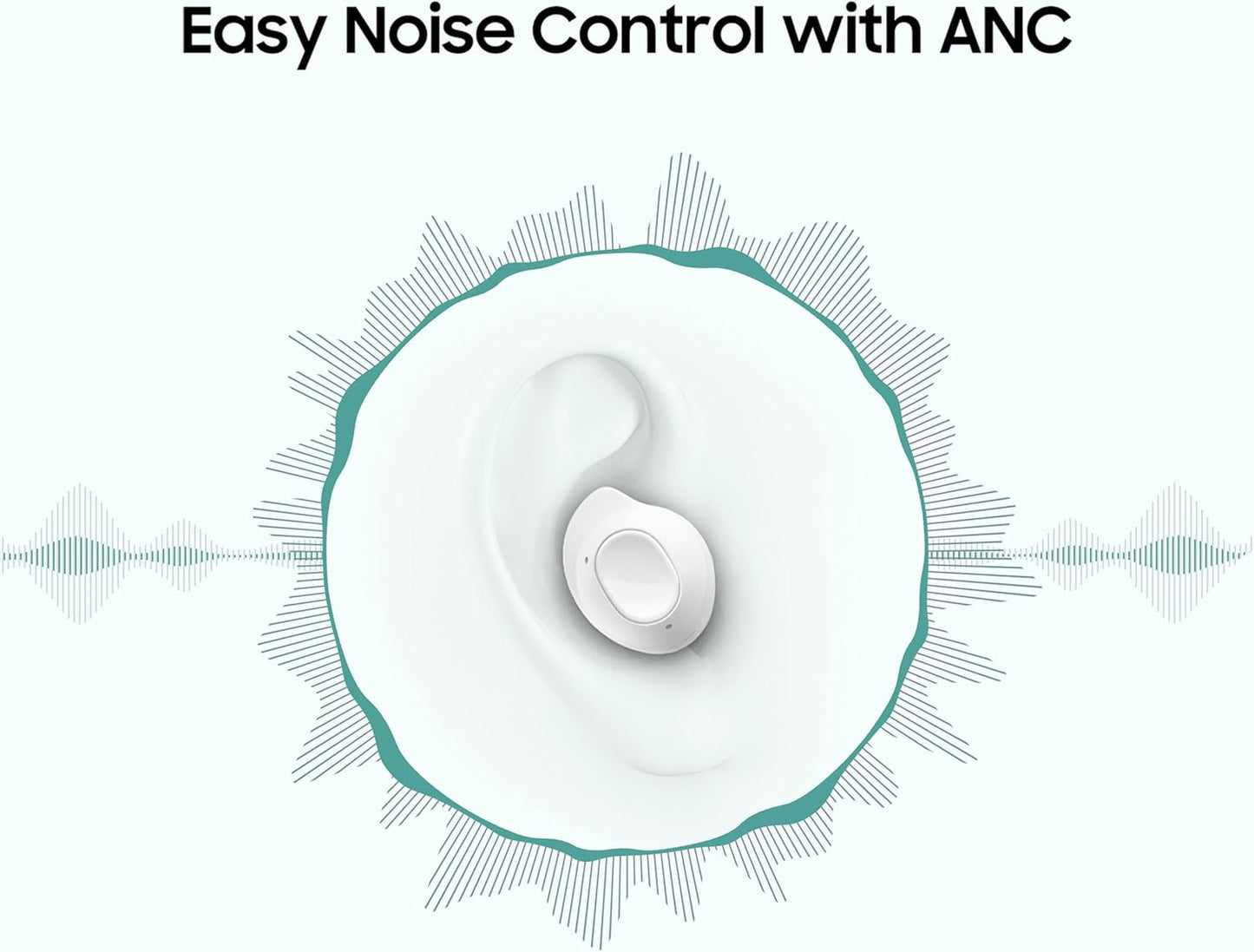Samsung Galaxy Buds FE – White (True Wireless Earbuds)
