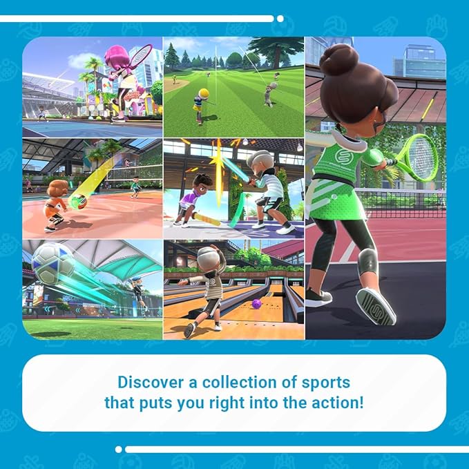 Nintendo Switch Sports Bundle – Neon Red/Blue Joy-Con Edition