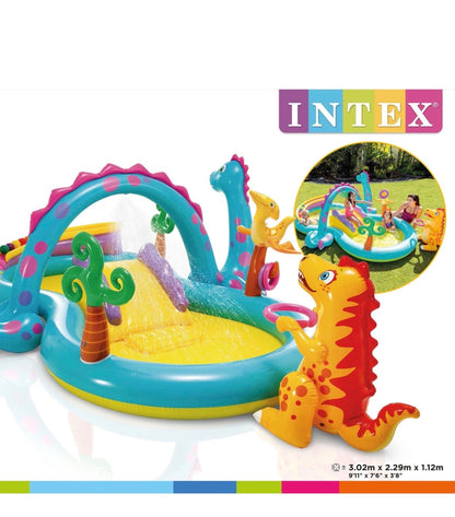 Intex Dinoland Paddling Pool Play Centre