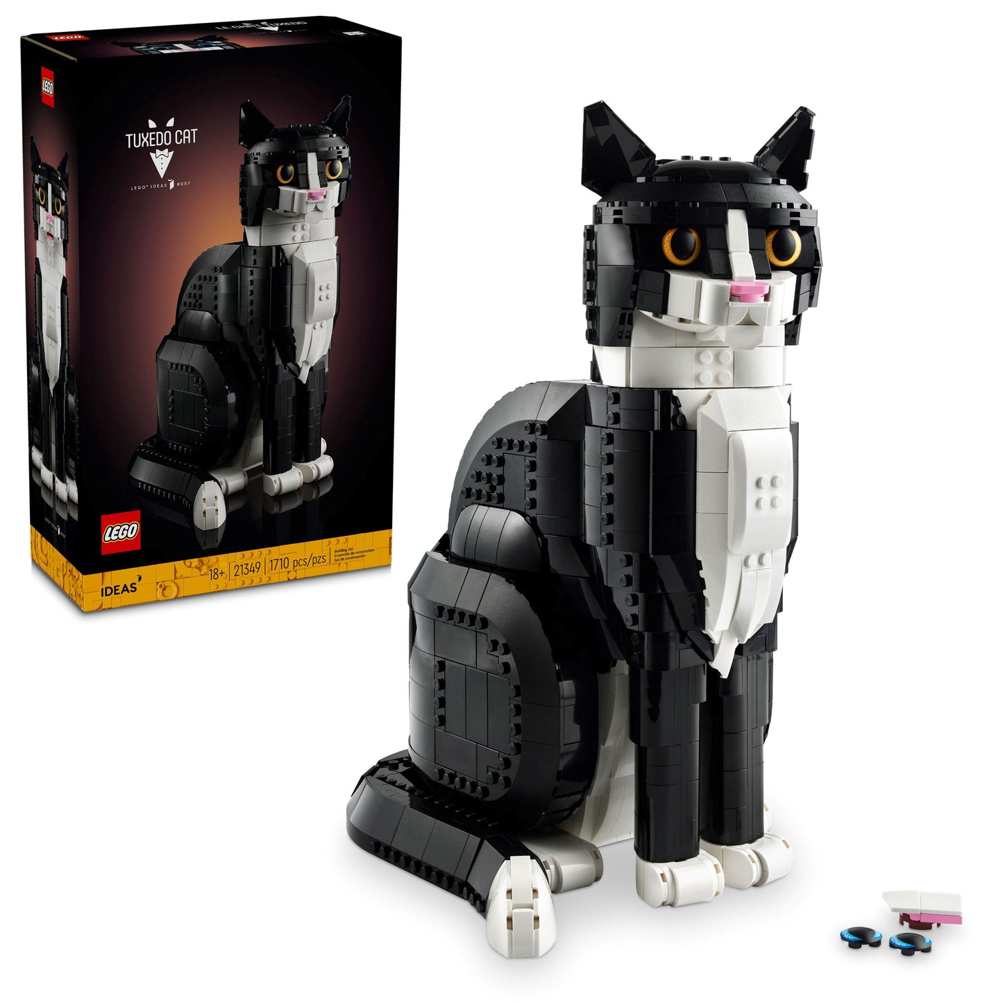 Lego tuxedo cat