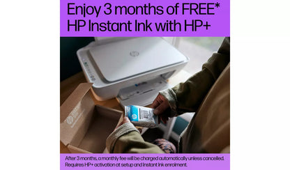 HP DeskJet 2810e All-in-One Wireless Printer + 3 Months Instant Ink