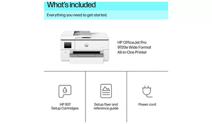HP OfficeJet Pro 9720e A3 All-in-One Wireless Printer + 3 Months Instant Ink