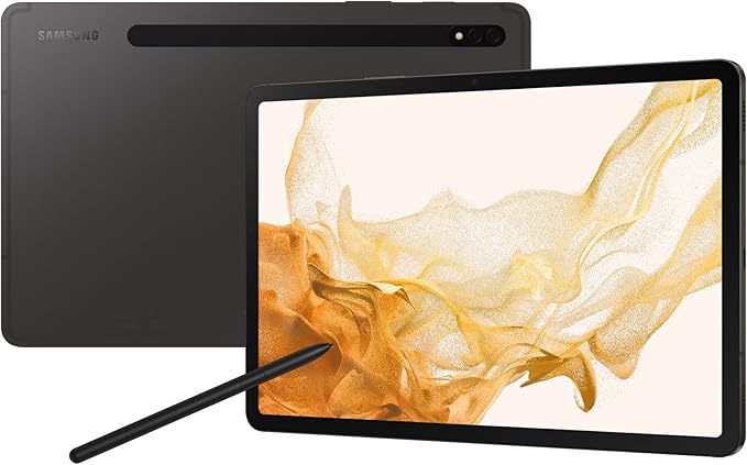 Samsung Galaxy Tab S8+ – 12.4" Wi-Fi Tablet in Graphite (128GB)