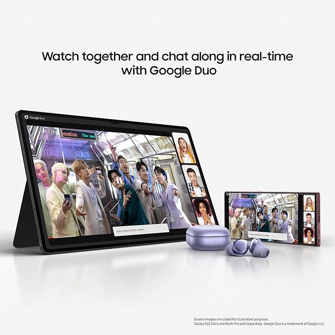 Samsung Galaxy Tab S8+ – 12.4" Wi-Fi Tablet in Graphite (128GB)