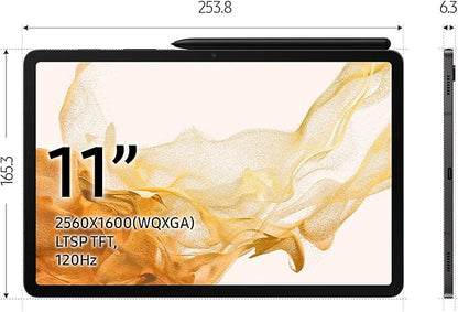 Samsung Galaxy Tab S8+ – 12.4" Wi-Fi Tablet in Graphite (128GB)