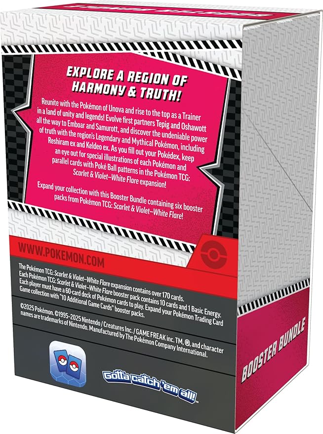 Pokémon TCG: Scarlet &Violet – Black Bolt & White Flare Booster Pack