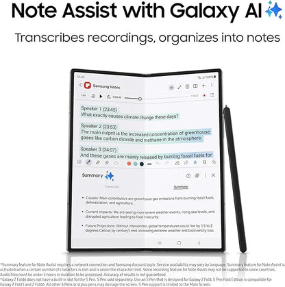Samsung Galaxy Z Fold 6 – 256GB Navy (Unlocked)