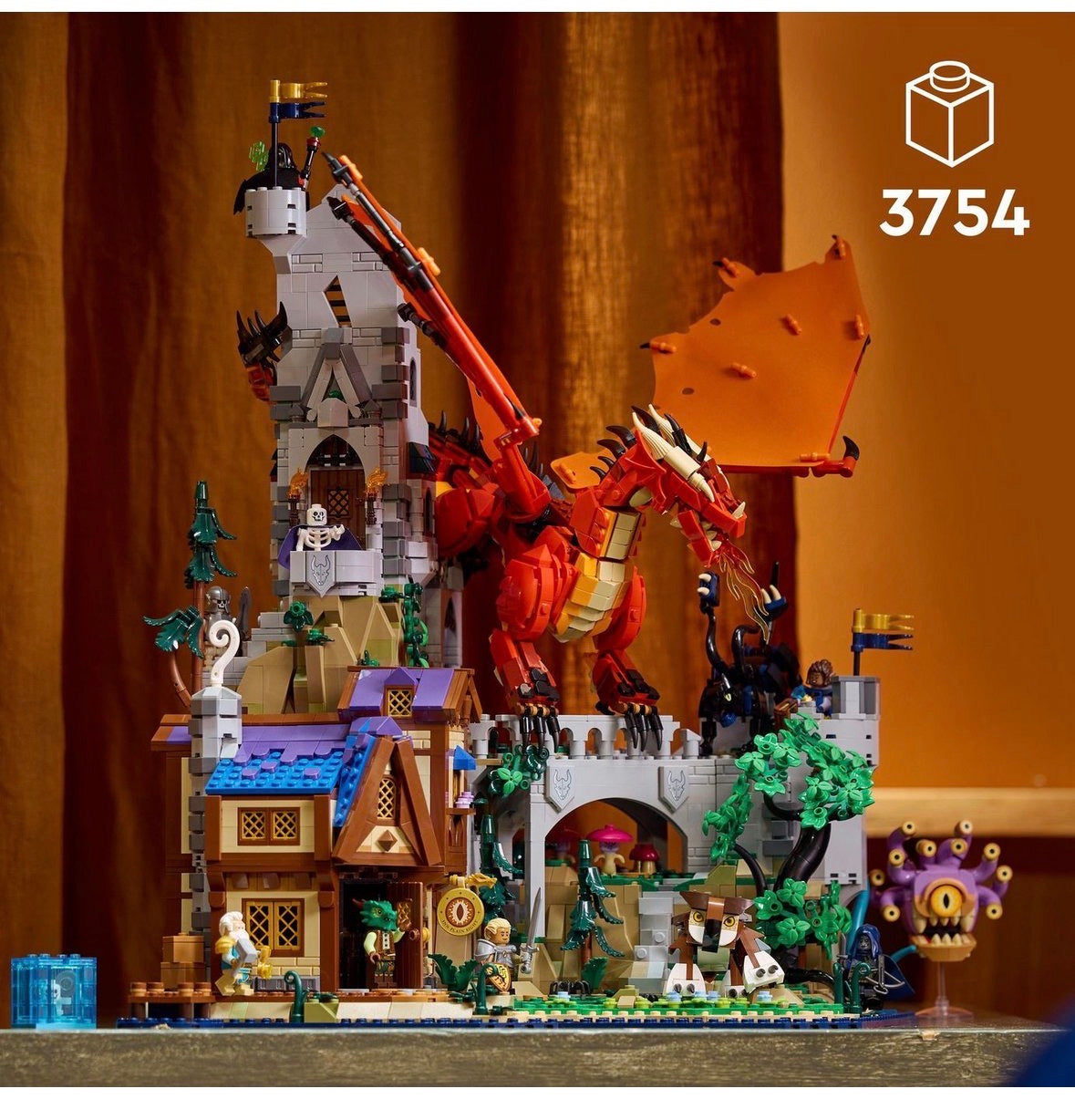 Lego Ideas Dungeons & Dragons: Red Dragons Tale Set 21348