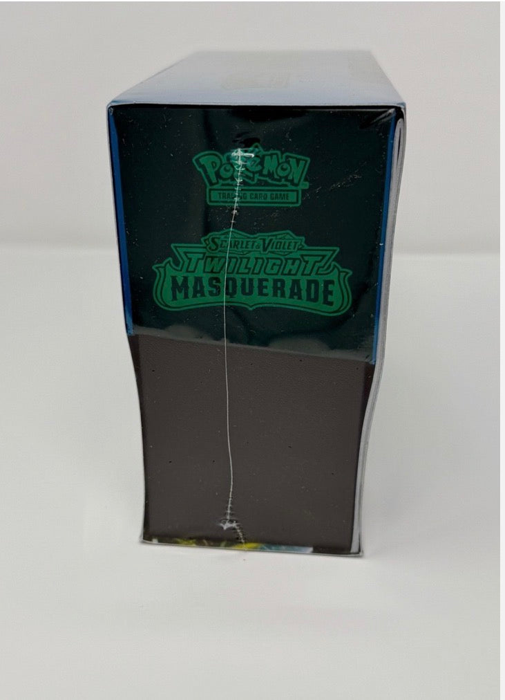 Pokémon TCG: Scarlet & Violet—Twilight Masquerade Elite Trainer Box (1 Full-Art Teal Mask Ogerpon Promo Card, 9 Boosters & Premium Accessories)