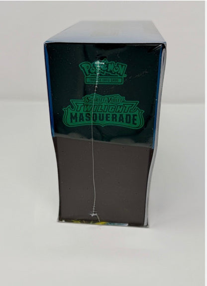 Pokémon TCG: Scarlet & Violet—Twilight Masquerade Elite Trainer Box (1 Full-Art Teal Mask Ogerpon Promo Card, 9 Boosters & Premium Accessories)