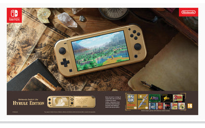 Nintendo Switch Lite Hyrule Edition+ 12 Month NSO