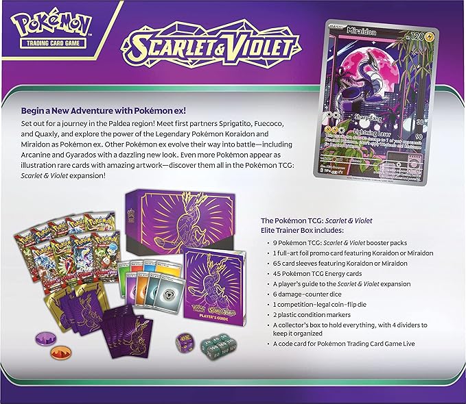 Pokémon TCG: Scarlet & Violet Elite Trainer Box