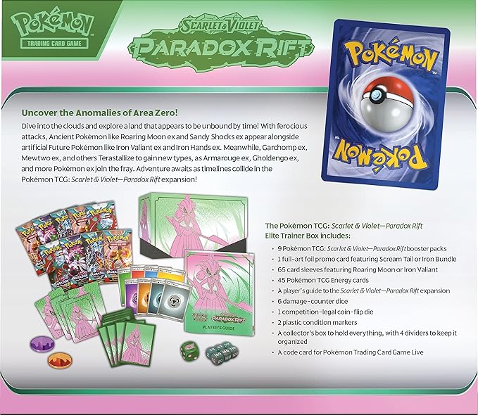 Pokémon TCG: Scarlet & Violet – Paradox Rift Elite Trainer Box