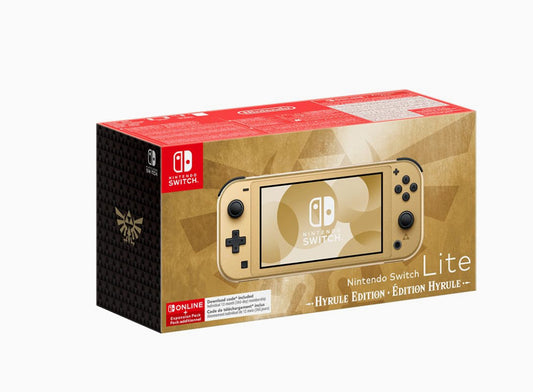 Nintendo Switch Lite Hyrule Edition+ 12 Month NSO