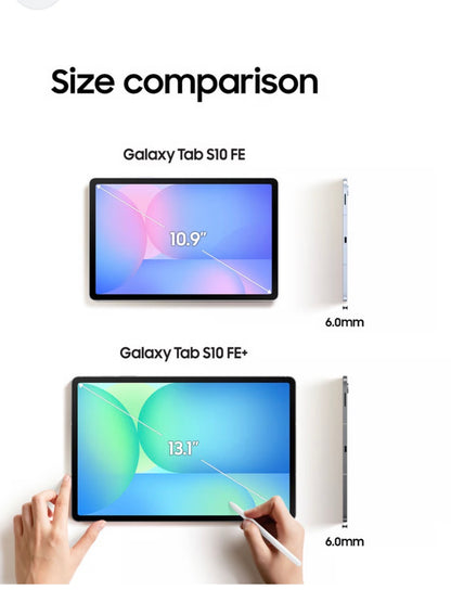 SAMSUNG Galaxy Tab S10 FE+ 13.1" Tablet - 128 GB, Grey