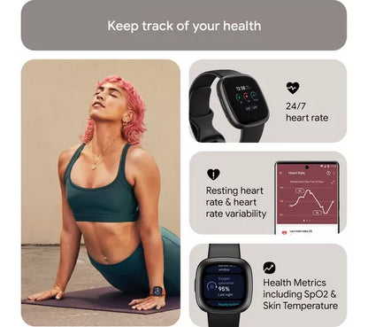 Fitbit Versa 4 – Fitness Smartwatch