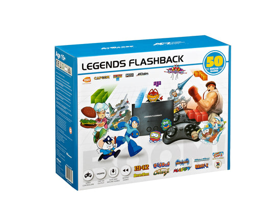 Legends Flashback Retro Gaming Console – 50 &amp; 100 Game Editions
