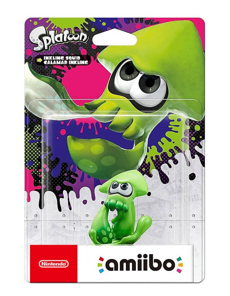 AMIBO Inkling Squid (neon Green)